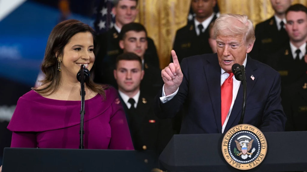 Elise Stefanik oraz Donald Trump