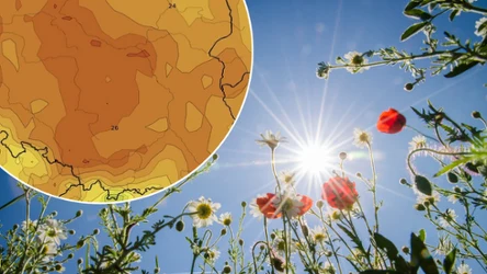 Czwartek będzie bardzo ciepły, szczególnie na zachodzie. Tam będzie nawet 28 stopni Celsjusza
