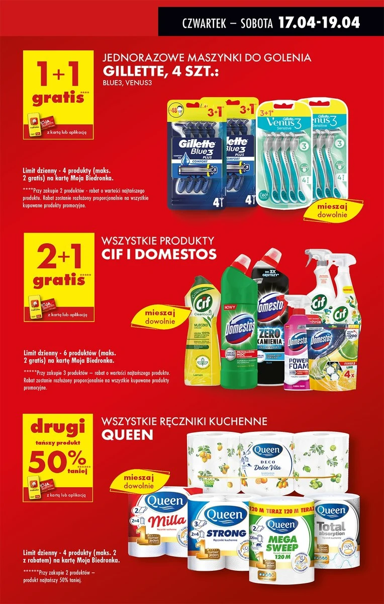 Tego nikt się nie spodziewał. Biedronka rozdaje chemię domową w gratisie! Tego nikt się nie spodziewał. Biedronka rozdaje chemię domową w gratisie!
