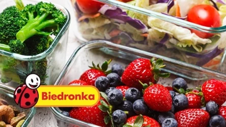 Domowy meal prep jeszcze nigdy nie był tak prosty. Nowa promocja na pojemniki na żywność w Biedronce!