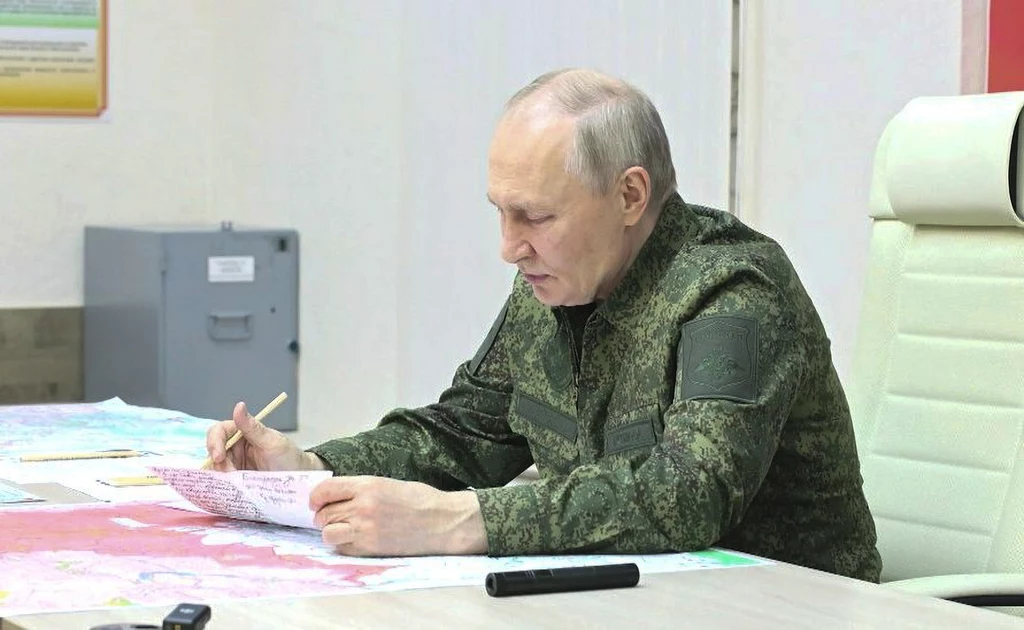 Rosyjski sąd skazał generała na siedem lat kolonii karnej. Na zdjęciu Władimir Putin