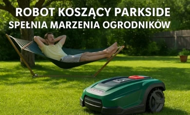 Robot koszący Parkside zadba o trawnik za Ciebie
