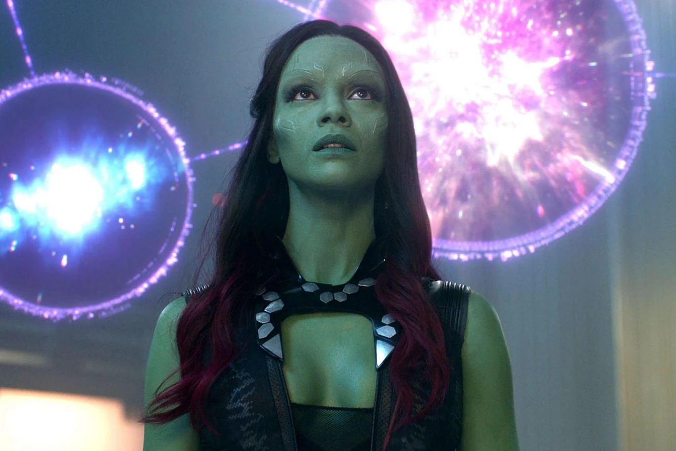 Zoe Saldana jako Gamora w "Strażnikach Galatyki 3", Disney