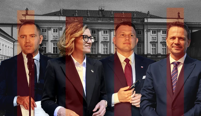 Wybory 2025: Najnowszy sondaż dla Polsat news (kolaż: Aleksandra Włodarczyk)