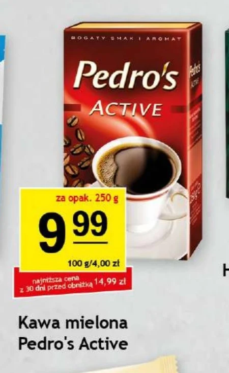 Pedro's Active Kawa mielona 250 g