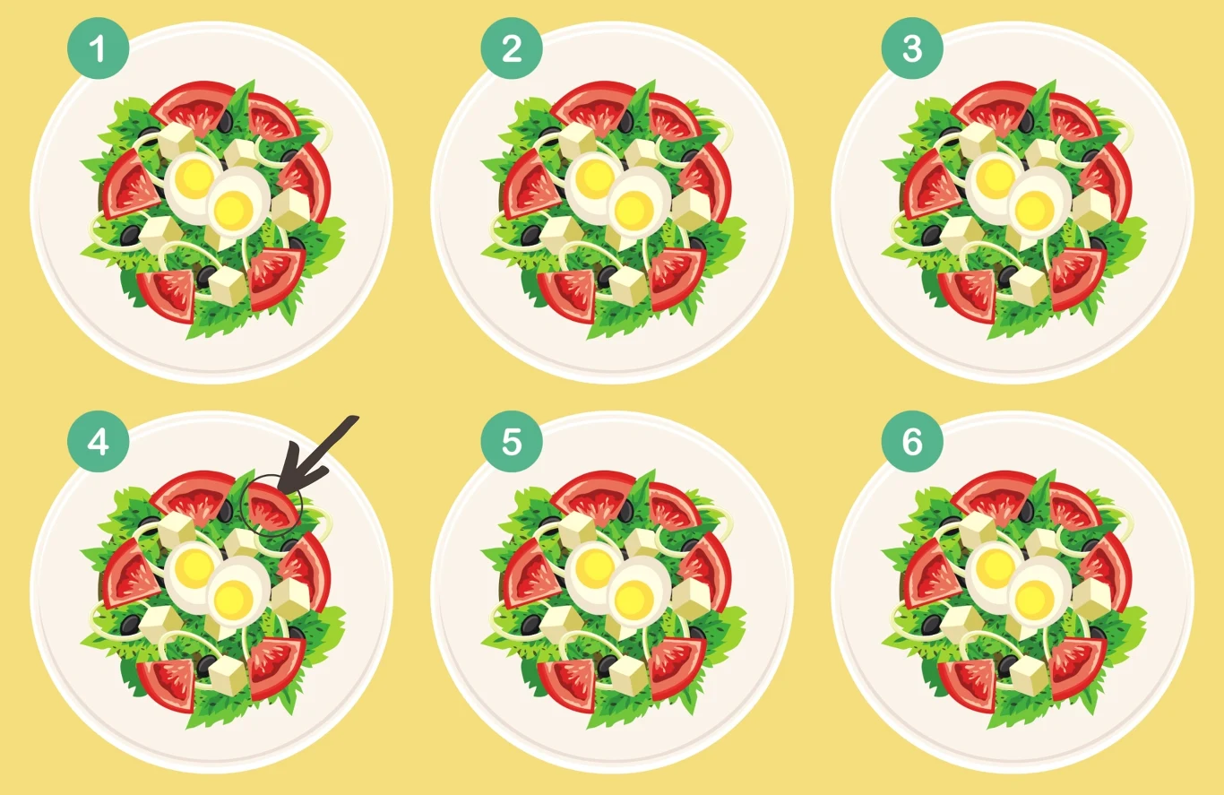 Na czwartym obrazku znajduje się różnica