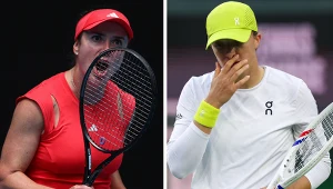 Elina Switolina (L) i Iga Świątek (P)