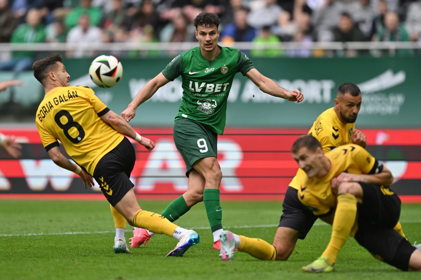Śląsk Wrocław kontra GKS Katowice w meczu Ekstraklasy