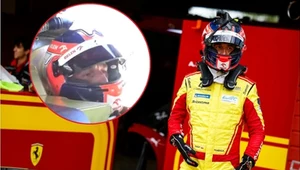 Kubica zapalił się w trakcie treningu. Przerażające sceny w trakcie wyścigu