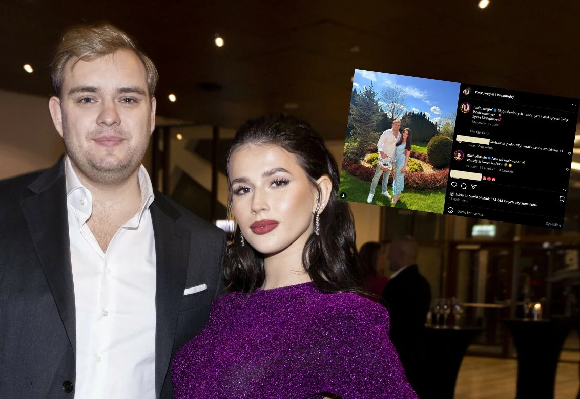 Kevin i Roxie podzielili się radością na święta /https://www.instagram.com/roxie_wegiel/?hl=pl/ Kevin i Roxie podzielili się radością na święta /https://www.instagram.com/roxie_wegiel/?hl=pl/