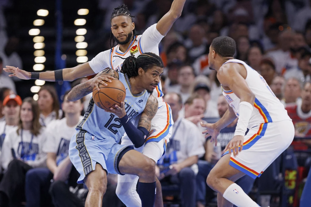 NBA. Mecz Oklahoma City Thunder - Memphis Grizzlies NBA. Mecz Oklahoma City Thunder - Memphis Grizzlies