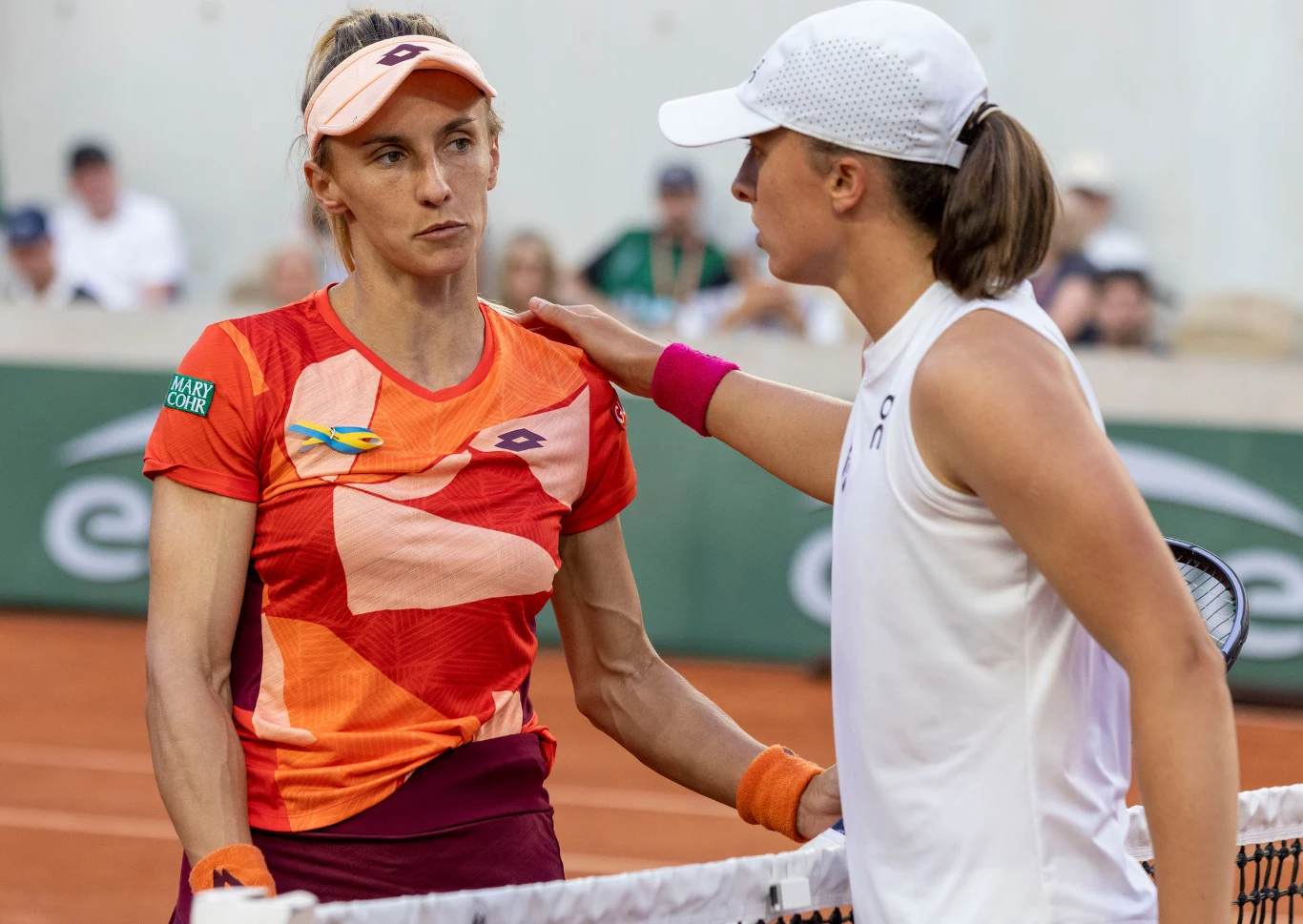 Łecia Curenko i Iga Świątek Łecia Curenko i Iga Świątek