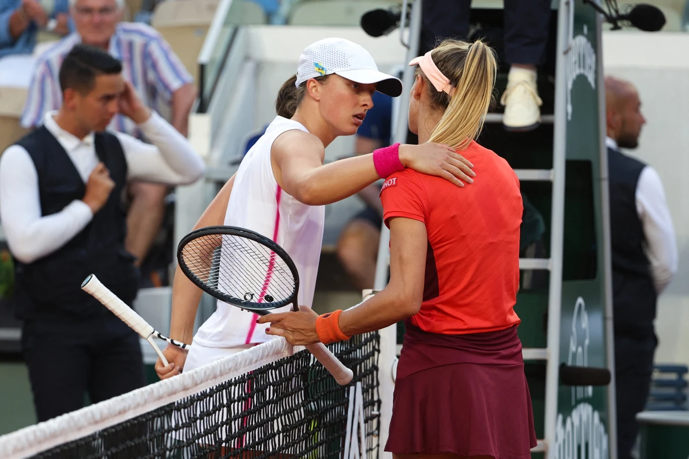 Iga Świątek i Łesia Curenko Iga Świątek i Łesia Curenko