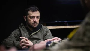 Prezydent Ukrainy Wołodymyr Zełenski