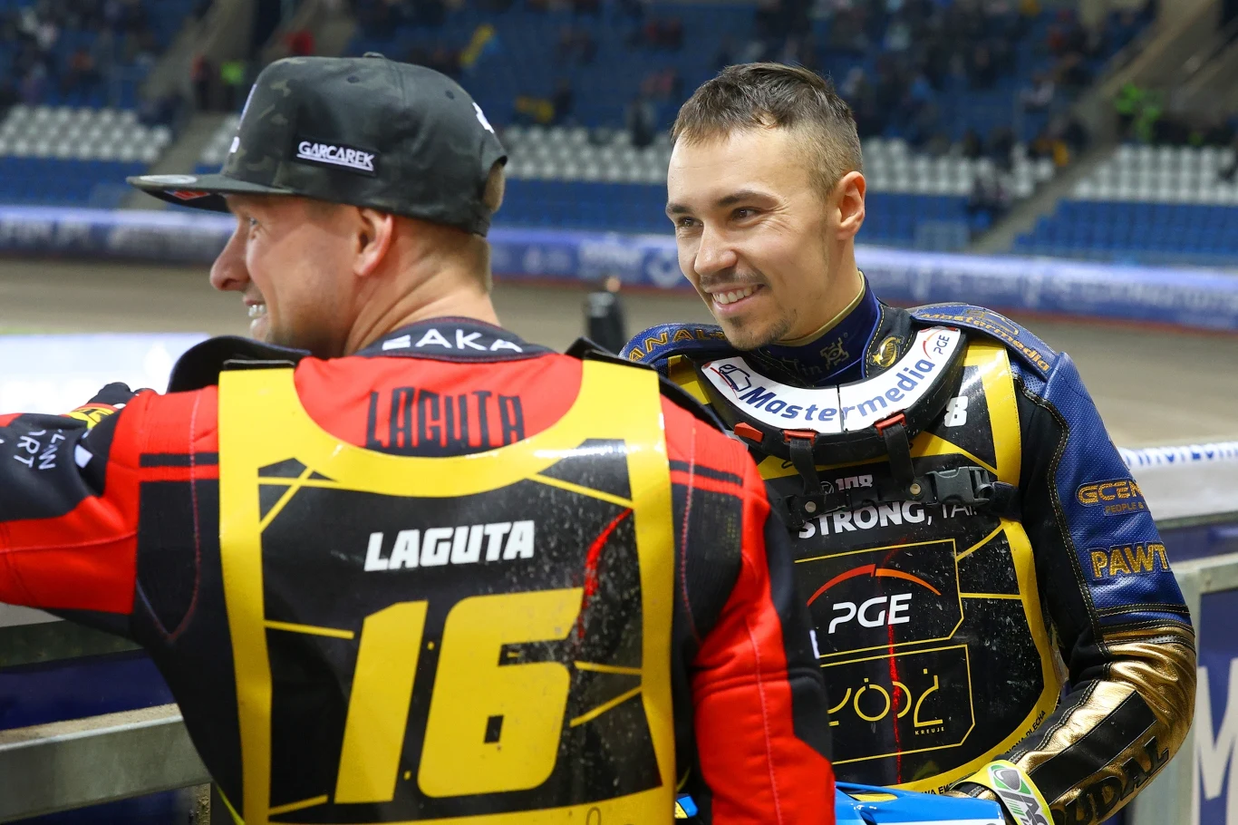 Artiom Łaguta w rozmowie z Dominikiem Kuberą