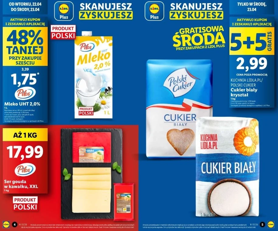 Lidl oferuje cukier za darmo!