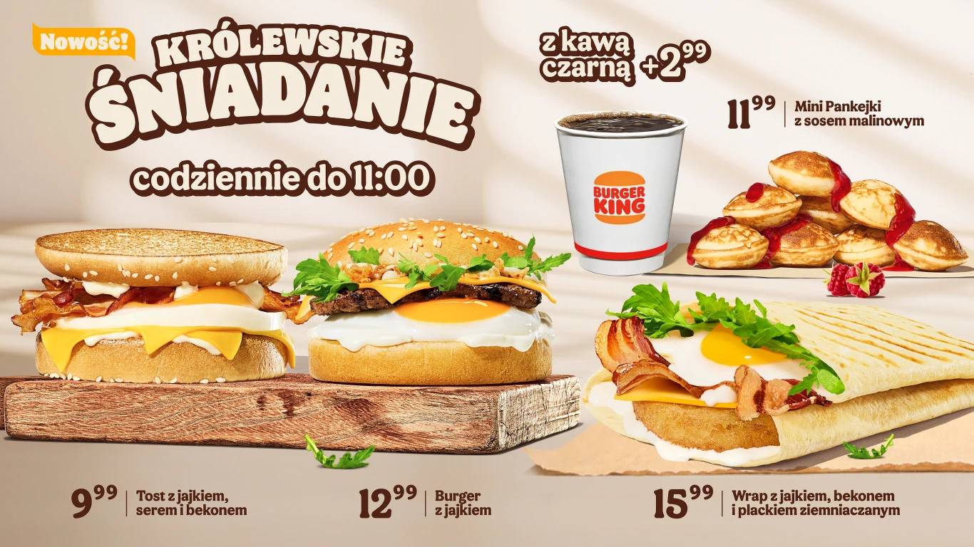 Nowe śniadanie, dobra muzyka i zero formalności! Nowe śniadanie, dobra muzyka i zero formalności!