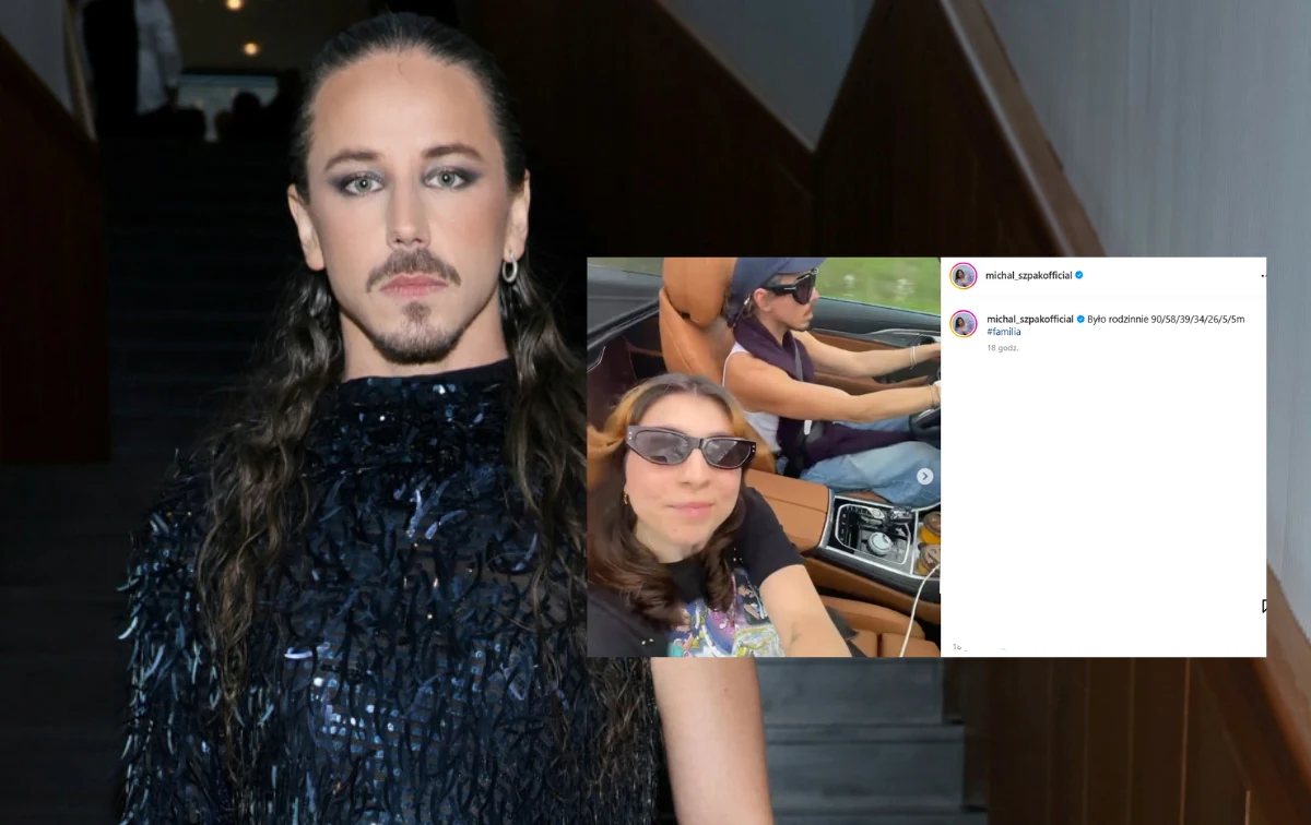 Michał Szpak zaskoczył tajemniczym szyfrem