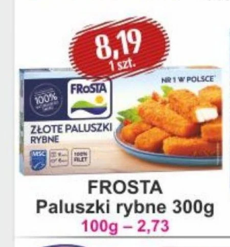 FRoSTA Paluszki rybne bezglutenowe 300 g