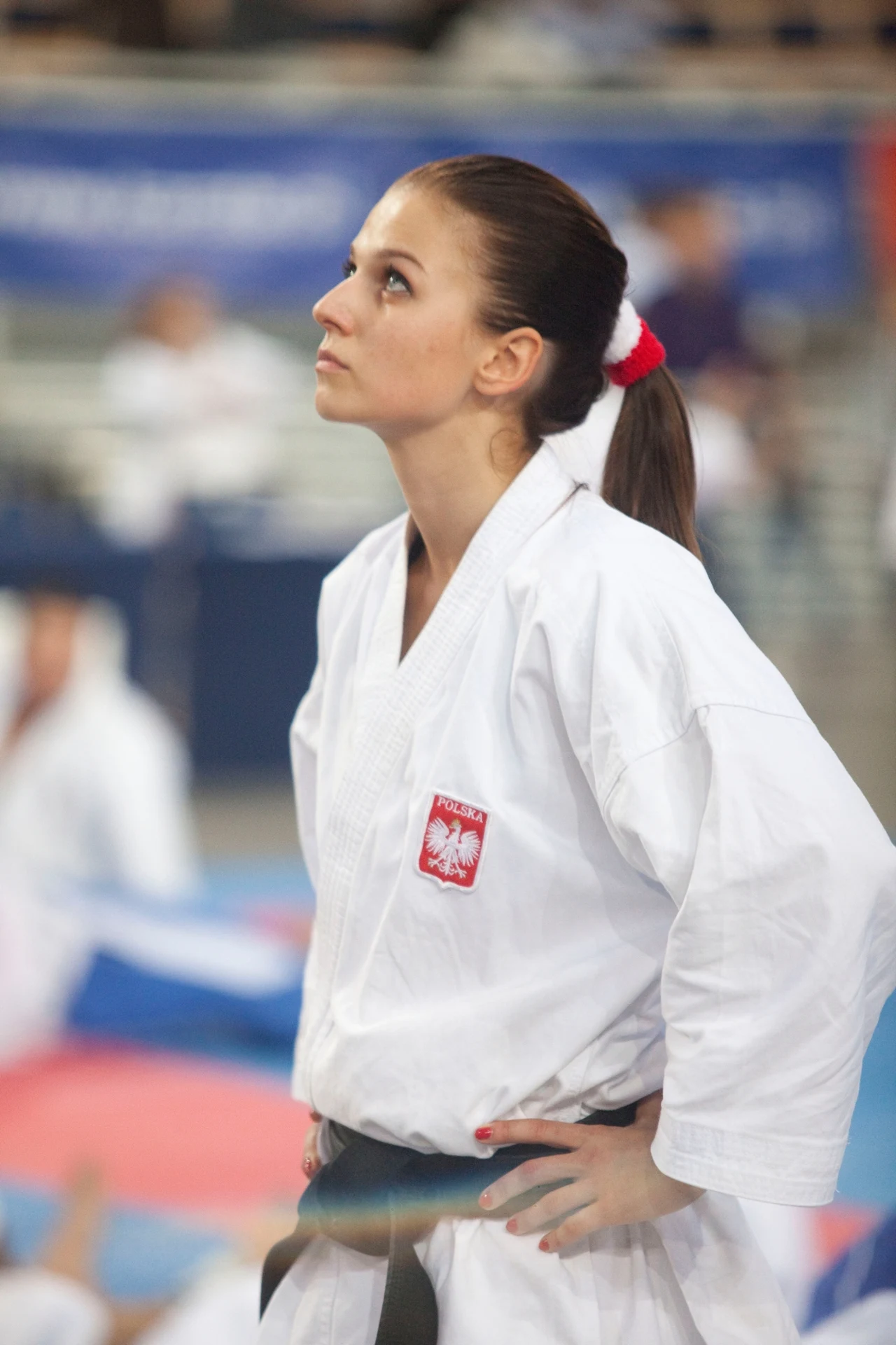 Anna Lewandowska podczas mistrzostw świata w 2012 roku Anna Lewandowska podczas mistrzostw świata w 2012 roku