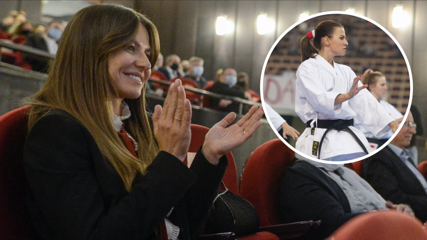 Anna Lewandowska była niegdyś reprezentantką Polski w karate tradycyjnym Anna Lewandowska była niegdyś reprezentantką Polski w karate tradycyjnym