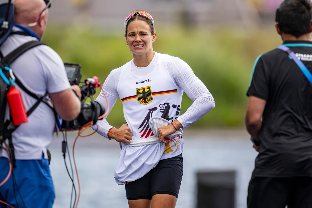 Paulina Paszek podczas igrzysk olimpijskich w Paryżu, gdzie przeżywała wielkie emocje i ogromną radość z dwóch medali Paulina Paszek podczas igrzysk olimpijskich w Paryżu, gdzie przeżywała wielkie emocje i ogromną radość z dwóch medali