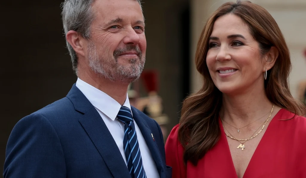 Król Fryderyk X i królowa Maria