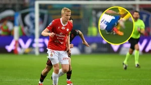 Michał Frydrych i jego wślizg