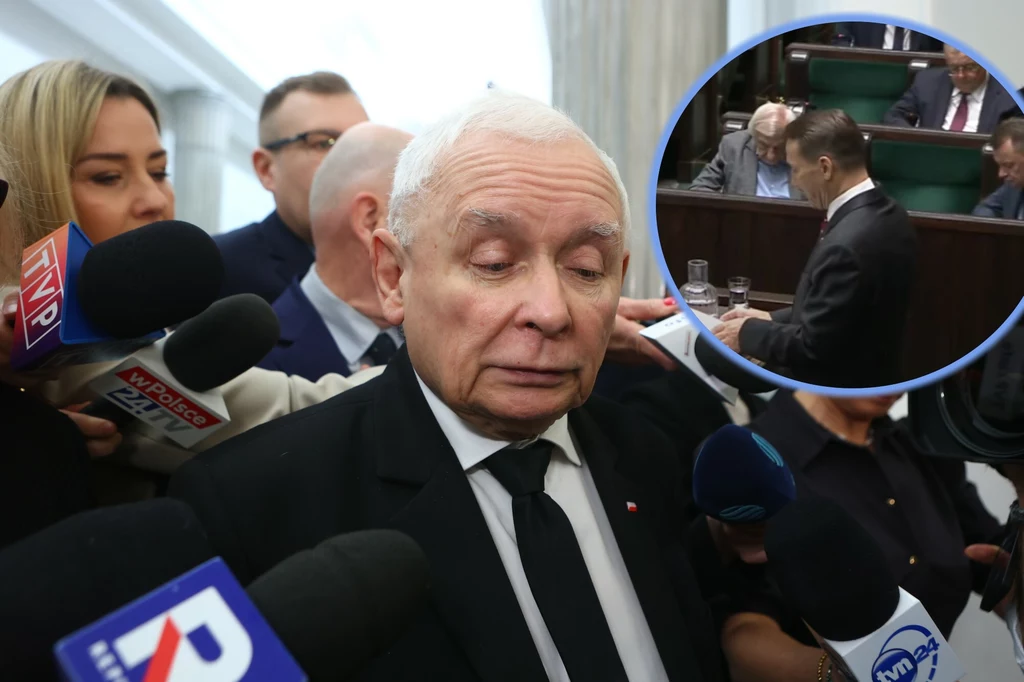 Radosław Sikorski o nieobecności szefa PiS. Partia odpowiada Radosław Sikorski o nieobecności szefa PiS. Partia odpowiada