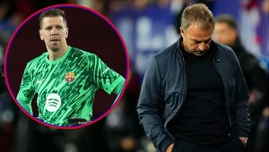 Wojciech Szczęsny i Hansi Flick