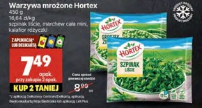 Hortex Szpinak liście 450 g  niska cena