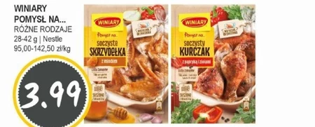 Winiary Pomysł na... Soczysty kurczak z papryką i ziołami 28 g