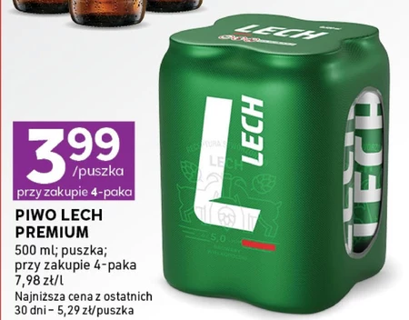 Lech Premium Piwo jasne 500 ml