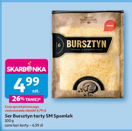 Skarby Serowara Ser Bursztyn tarty 100 g
