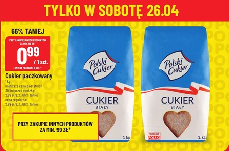 Polski Cukier Cukier biały 1 kg