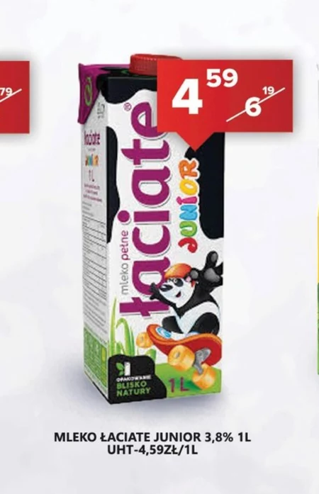 Łaciate Junior Mleko UHT 3,8 % 1 l