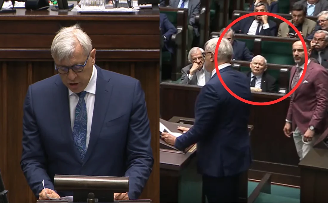 Spięcie Romana Giertycha z Jarosławem Kaczyńskim w Sejmie article cover