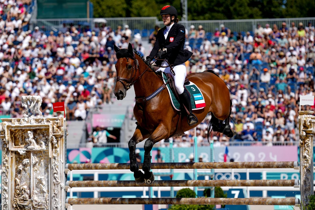 Natalia Dominiak w czasie zawodów olimpijskich w Paryżu