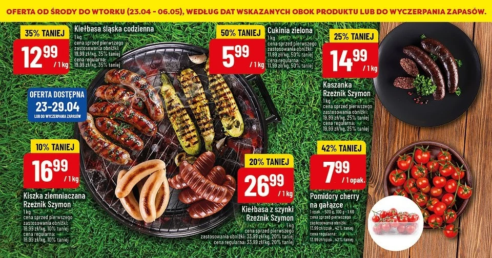 Szykujesz się na majówkę? POLOmarket ruszył z pełną ofertą grillową!