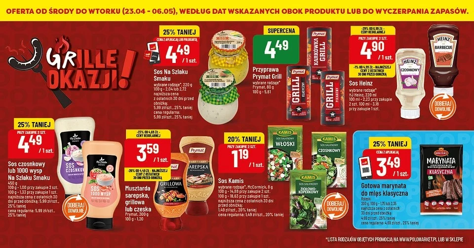 Szykujesz się na majówkę? POLOmarket ruszył z pełną ofertą grillową!