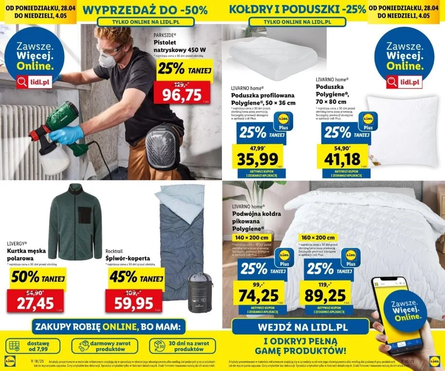 Lidl oferuje promocje na pościele i kołdry! Lidl oferuje promocje na pościele i kołdry!