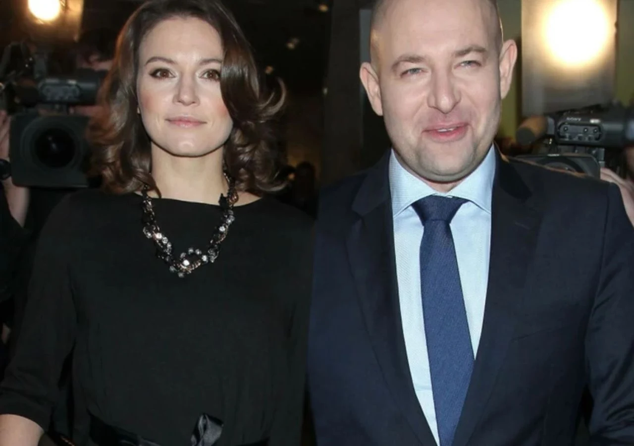 Szymon Bobrowski z żoną Aleksandrą