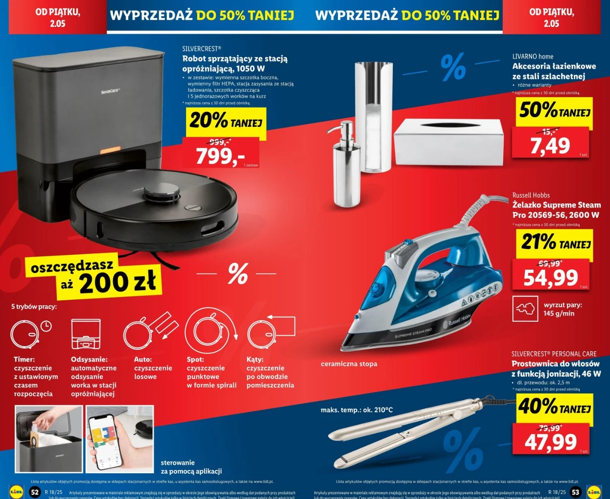 Zniżki na wyprzedaży w Lidlu sięgną nawet 50%