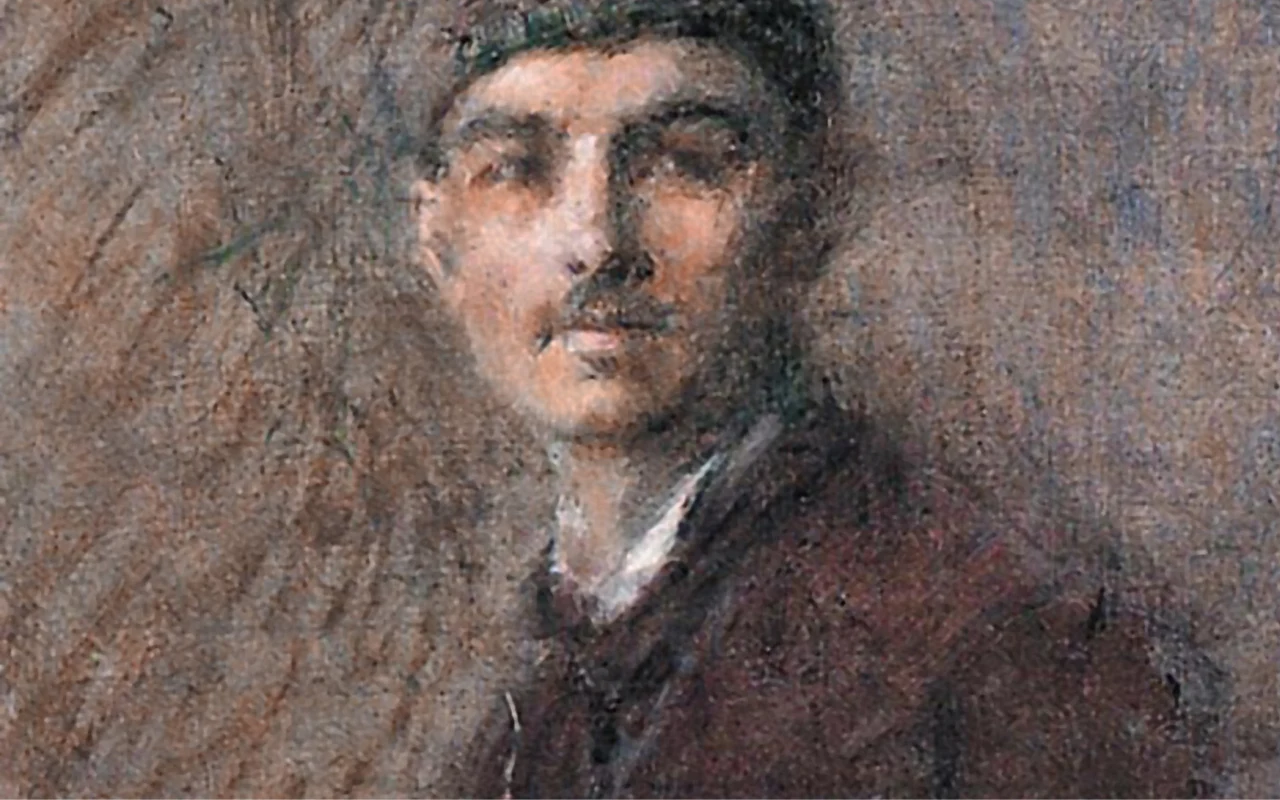 Władysław Podkowiński, "Autoportret"