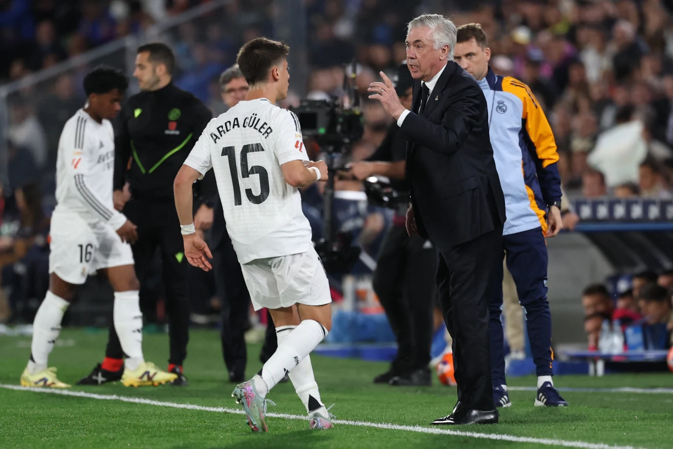 Arda Guler i Carlo Ancelotti