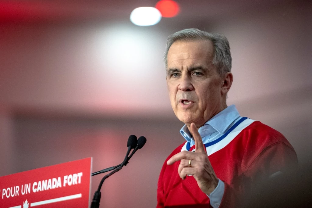 Premier Kanady i lider liberałów Mark Carney Premier Kanady i lider liberałów Mark Carney