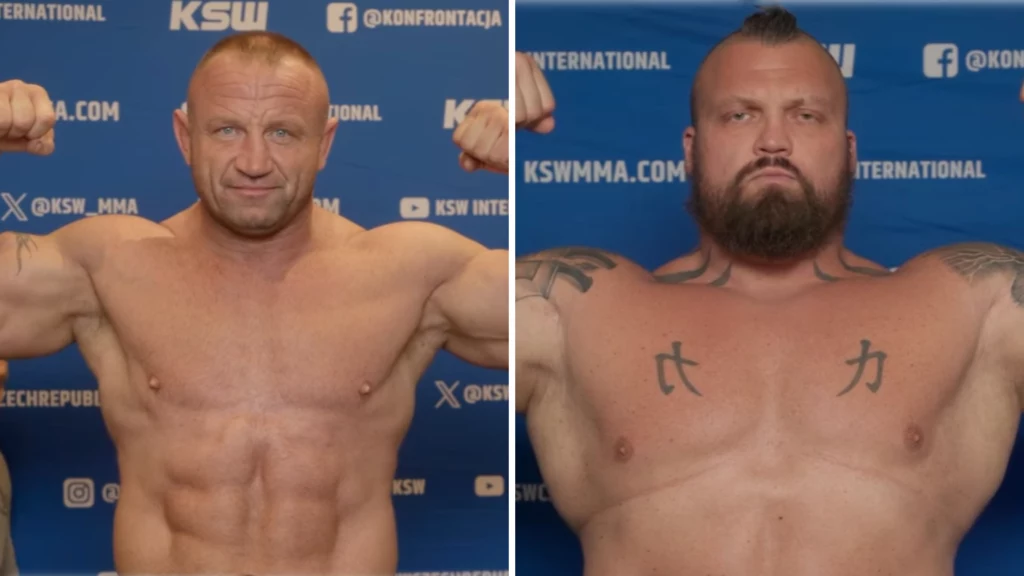 XTB KSW 105: Mariusz Pudzianowski i Eddie Hall XTB KSW 105: Mariusz Pudzianowski i Eddie Hall