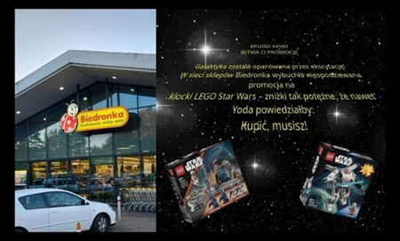 Klocki Lego Star Wars w Biedronce na dzień Gwiezdnych Wojen