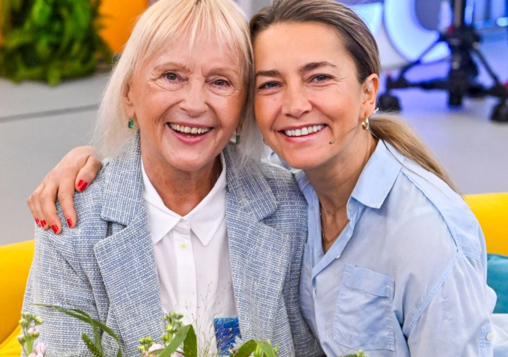 Dorota Pomykała i Kamilla Baar w "halo tu polsat"