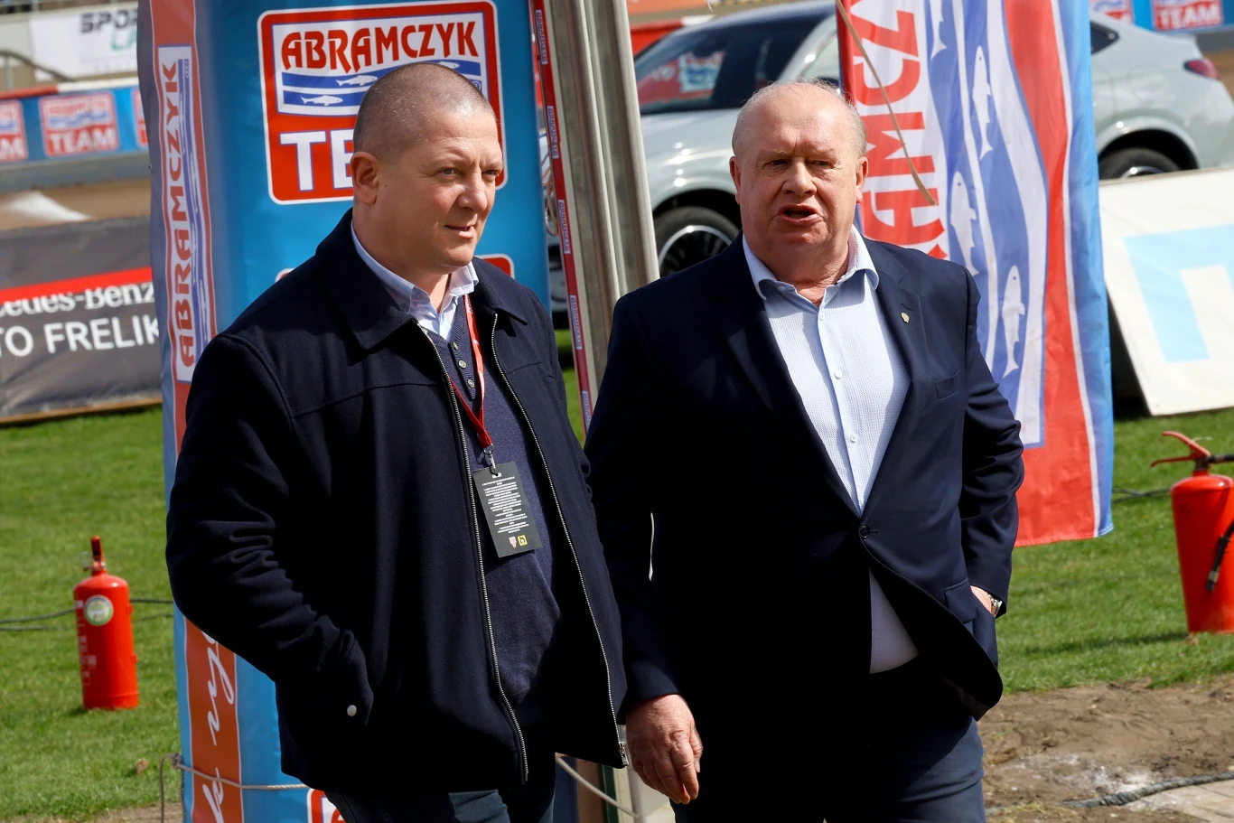 Wojciech Stępniewski i Jerzy Kanclerz